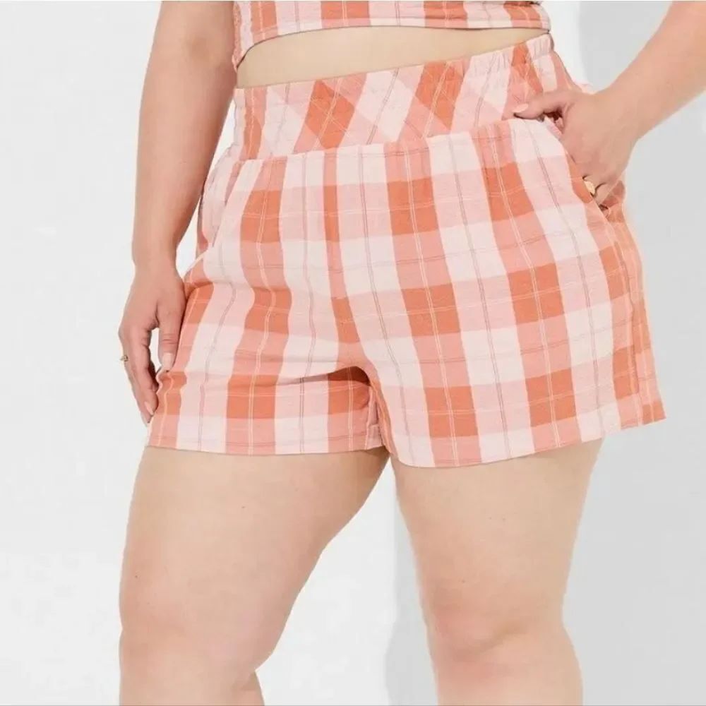 Torrid Plaid Shorts Only - New
